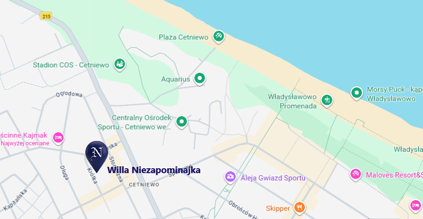Mapa Władysławowo